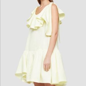 NWT 3.1 Phillip Lim sleeveless ruffle neck dress (Size 2)